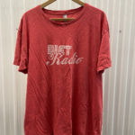 Pre-loved 2000s Red Power Washed Tee Diet Radio T-shirt.