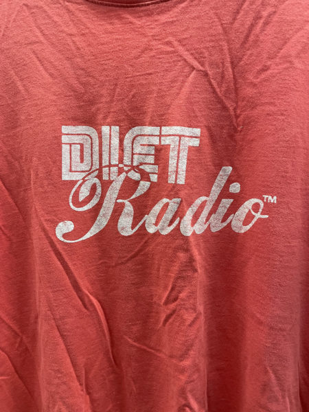 Pre-loved 2000s Red Power Washed Tee Diet Radio T-shirt.