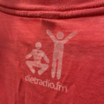 Pre-loved 2000s Red Power Washed Tee Diet Radio T-shirt.